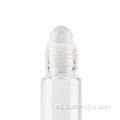 Rollo de cristal transparente de 10 ml personalizado en botella